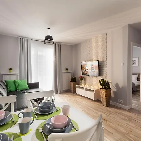 Millennium Manufaktura Apartman Varsó